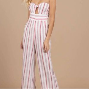Toni striped jumpsuit
